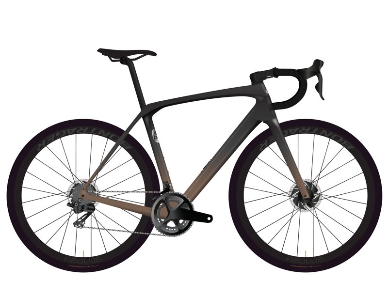Domane SL 7 Gen 4 - Dark Star to Bronze Age Fade Domane SL 7 Gen 4 - Dark Star to Bronze Age Fade