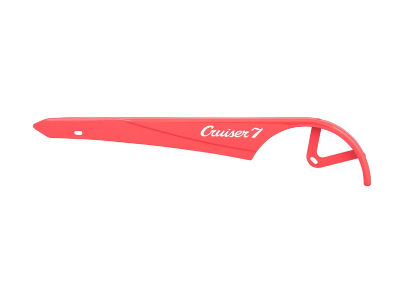 Electra Cruiser 7D Step-Thru 24" Chainguard - Hibiscus Electra Cruiser 7D Step-Thru 24" Chainguard - Hibiscus
