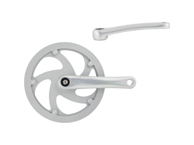 Electra Cruiser 152mm Chainguide Crankset - Strieborná