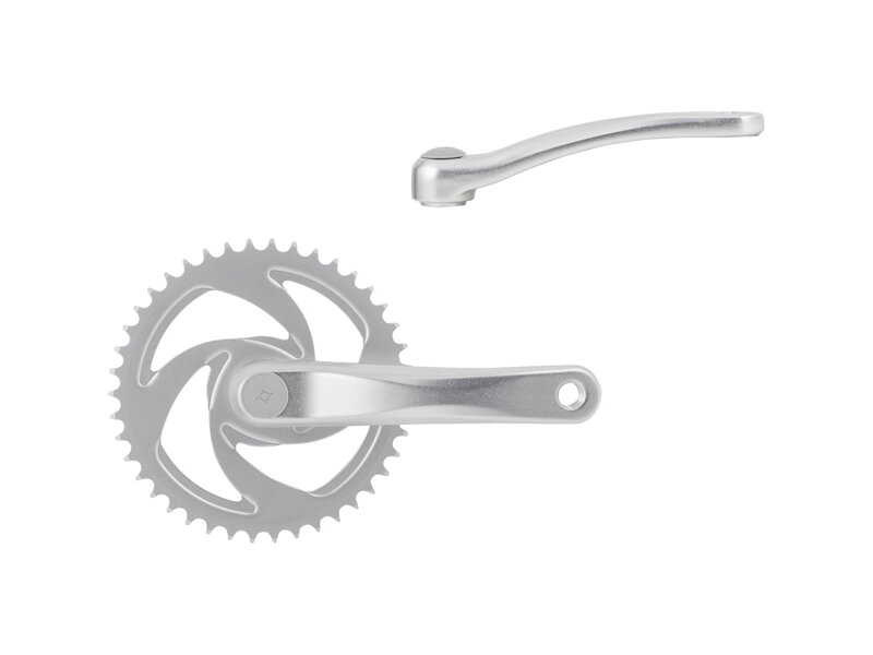 Electra Cruiser Go! Crankset - Strieborná Electra Cruiser Go! Crankset - Strieborná