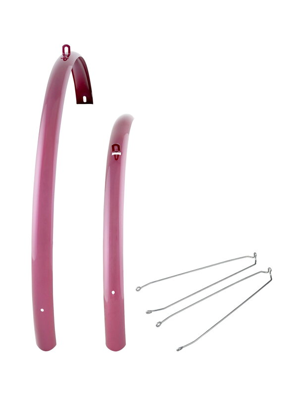 Sada blatníků na dámská kola Electra Loft 7D 700c, vel. S - Sangria