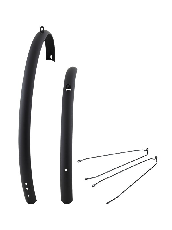 Electra Loft 7i EQ Step-Over Large 700c Fender Set - Čierna