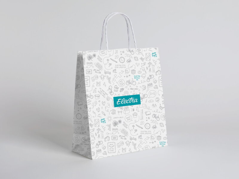 Electra Brand Shopping Bag Electra Brand Shopping Bag