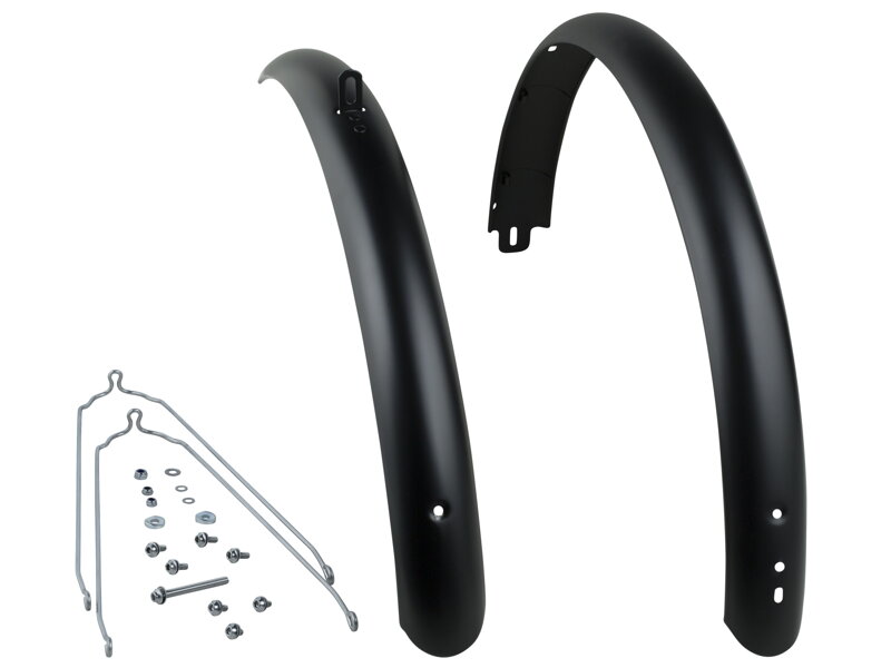 Electra Townie Original 7D EQ Step-Over Fender Sets - Čierna