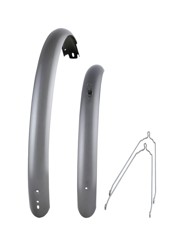 Electra Townie Original 7D EQ Step-Over Fender Sets - Nickel/Silver