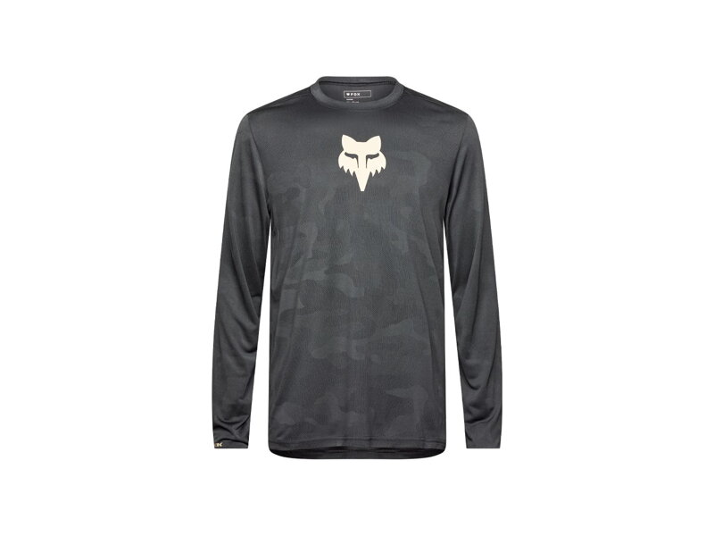 Dres Fox Racing x Trek Ranger s dlhými rukávmi na horskú cyklistiku - Čierna Dres Fox Racing x Trek Ranger s dlhými rukávmi na horskú cyklistiku - Čierna