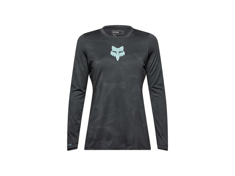 Dámsky dres Fox Racing x Trek Ranger s dlhými rukávmi na horský bicykel - Čierna Dámsky dres Fox Racing x Trek Ranger s dlhými rukávmi na horský bicykel - Čierna