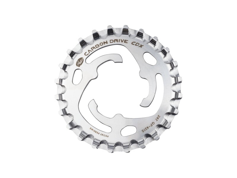 Gates Carbon Drive SureFoot 3-Lobe Rear Cog - Strieborná