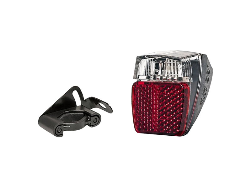 Herrmans H-Trace Mini Dynamo Rear Light - Čierna/tmavočervená Herrmans H-Trace Mini Dynamo Rear Light - Čierna/tmavočervená