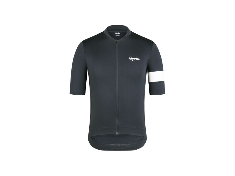 Základný cyklistický dres Rapha Core - Čierna Základný cyklistický dres Rapha Core - Čierna