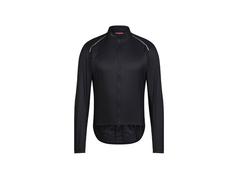 Cyklistická vetruvzdorná bunda Rapha - Čierna/šedá Cyklistická vetruvzdorná bunda Rapha - Čierna/šedá