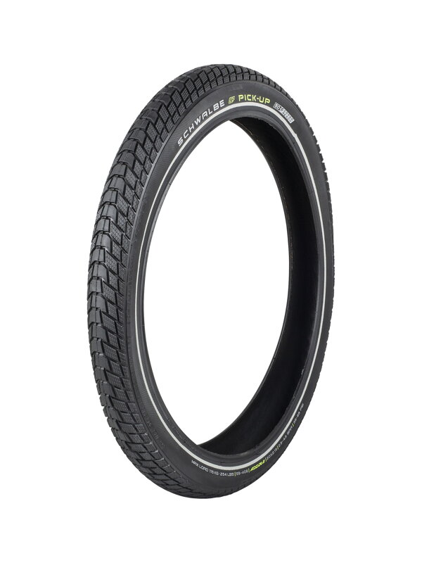 Schwalbe Pick-Up Addix-E Reflective Twinskin Cargo Bike Tire Schwalbe Pick-Up Addix-E Reflective Twinskin Cargo Bike Tire