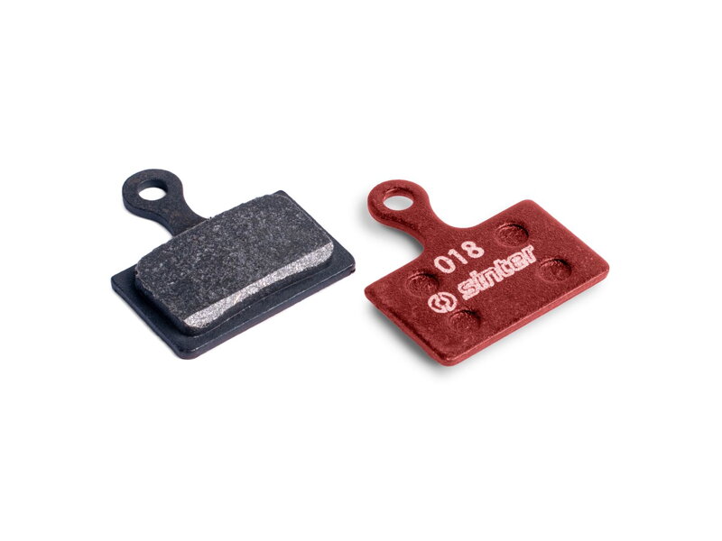 Sinter Shimano K Type Standard Disc Brake Pads - Červená