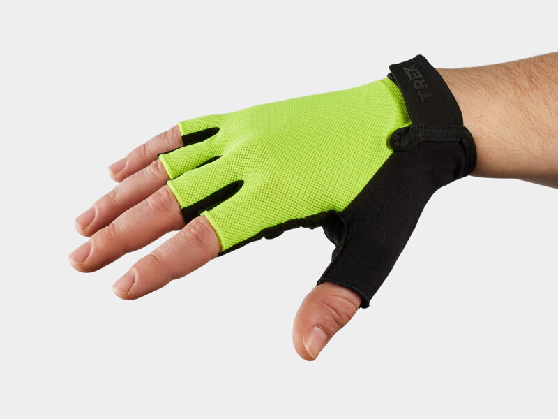 Cyklistické rukavice Trek Solstice Gel Unisex Cycling Glove - Visibility Yellow Cyklistické rukavice Trek Solstice Gel Unisex Cycling Glove - Visibility Yellow
