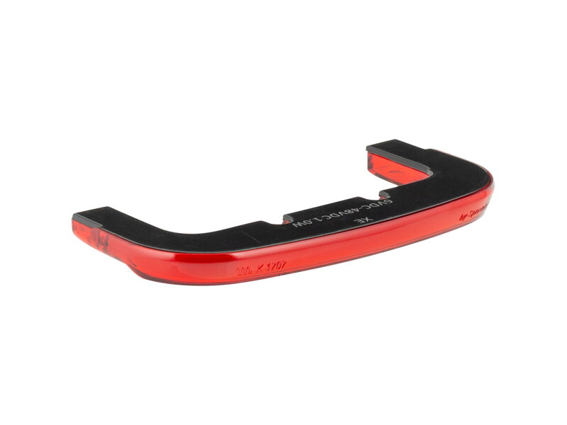 Spanninga Glow XE Rack Mount Rear Light - Tmavočervená Spanninga Glow XE Rack Mount Rear Light - Tmavočervená