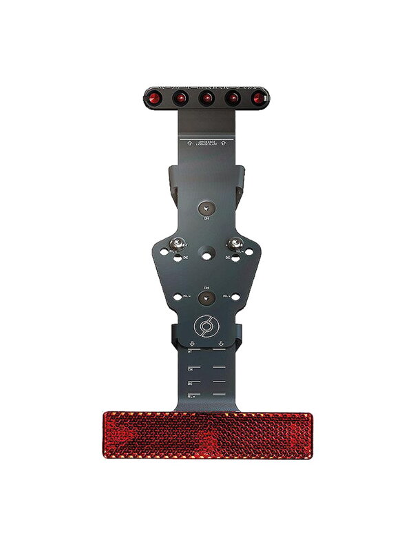 Supernova License Plate Holder & Taillight - Čierna Supernova License Plate Holder & Taillight - Čierna