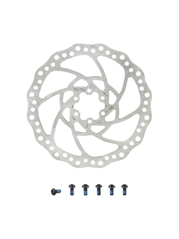 Tektro TR-17 2.3mm 6-Bolt Disc Brake Rotor Tektro TR-17 2.3mm 6-Bolt Disc Brake Rotor