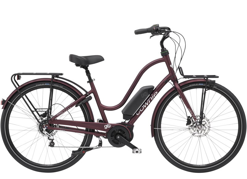 Townie Commute Go! 5i Step-Thru - Matte Oxblood Townie Commute Go! 5i Step-Thru - Matte Oxblood