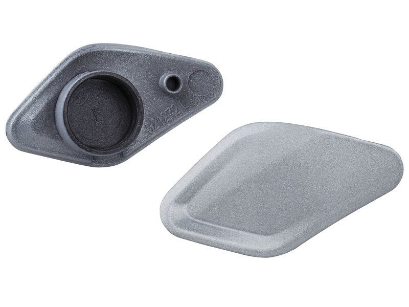 Trek 2018 Domane IsoSpeed Seat Tube Cover - Ortuťová/čierna Trek 2018 Domane IsoSpeed Seat Tube Cover - Ortuťová/čierna