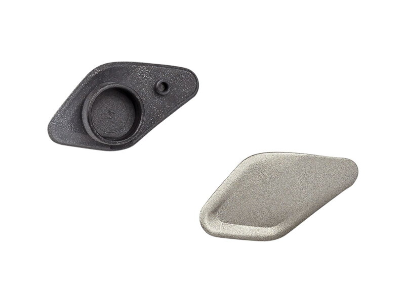 Trek 2018 Domane IsoSpeed Seat Tube Cover - Metalická tmavá strieborná Trek 2018 Domane IsoSpeed Seat Tube Cover - Metalická tmavá strieborná