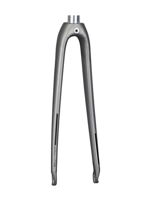 Trek 2019 Domane AL 700c Rigid Forks - Metalická tmavá strieborná/čierna