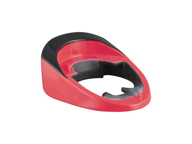 Trek 2021 Emonda SLR Painted Headset Cover - Radioactive Coral/Black