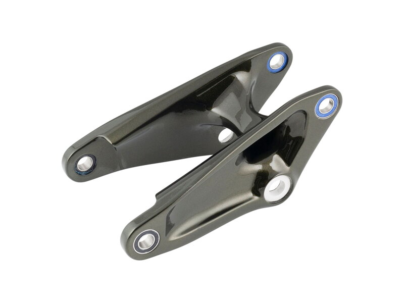 Trek Rail 29 Gloss Finish Rocker Link - Black Olive/Dark Grey Trek Rail 29 Gloss Finish Rocker Link - Black Olive/Dark Grey