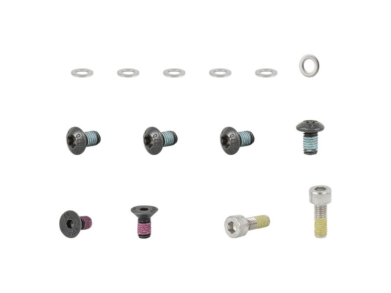 Trek Fetch+ 4 Battery Assembly Hardware Kit - Čierna Trek Fetch+ 4 Battery Assembly Hardware Kit - Čierna