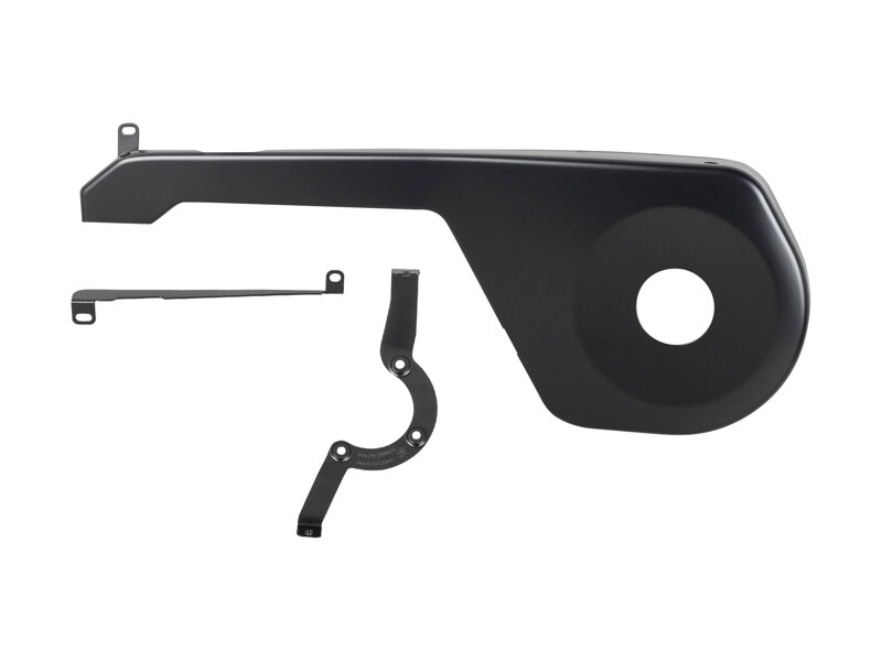 Trek 2023 Fetch+ 4 Cargo Box Chainguard with Bracket - Trek Black