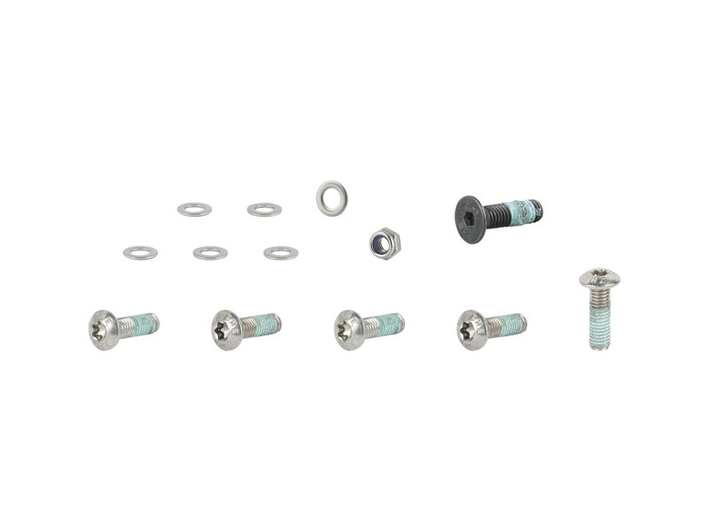 Trek Fetch+ 4 Rear Fender Assembly Hardware Kit - Čierna Trek Fetch+ 4 Rear Fender Assembly Hardware Kit - Čierna