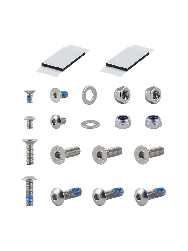 Trek-Diamant 2021 RIB Battery Mount Hardware Kit - Čierna