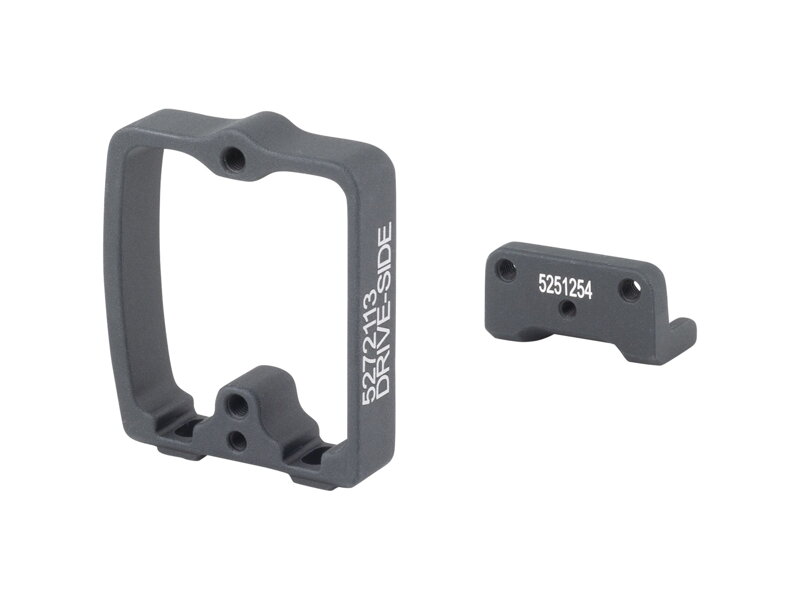 Trek-Diamant 2021 RIB Carbon Frame Battery Mount Baseplate - Čierna