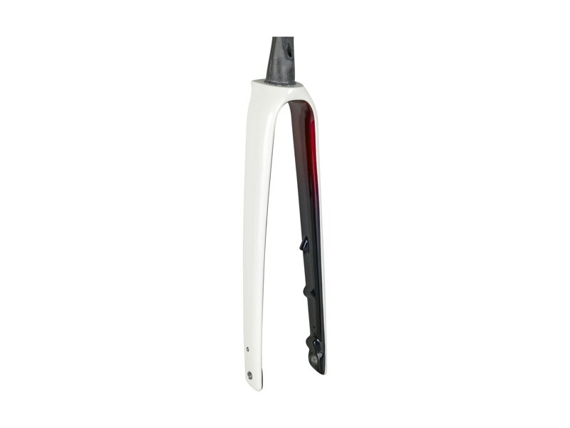 Trek Domane SL 7 Gen 4 700c Rigid Fork - Era White/Rage Red