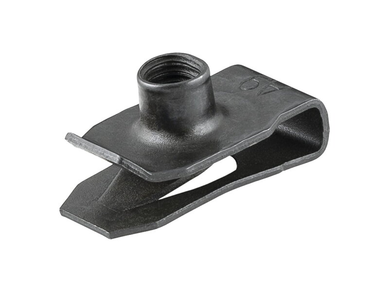 Trek 2023 Fuel EXe Downtube Battery Cover M6 Clip Nut - Čierna Trek 2023 Fuel EXe Downtube Battery Cover M6 Clip Nut - Čierna