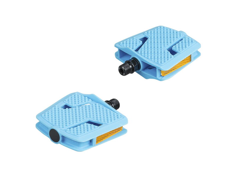 Trek Kids' Platform Large Pedal Set - Azúrová/strieborná Trek Kids' Platform Large Pedal Set - Azúrová/strieborná