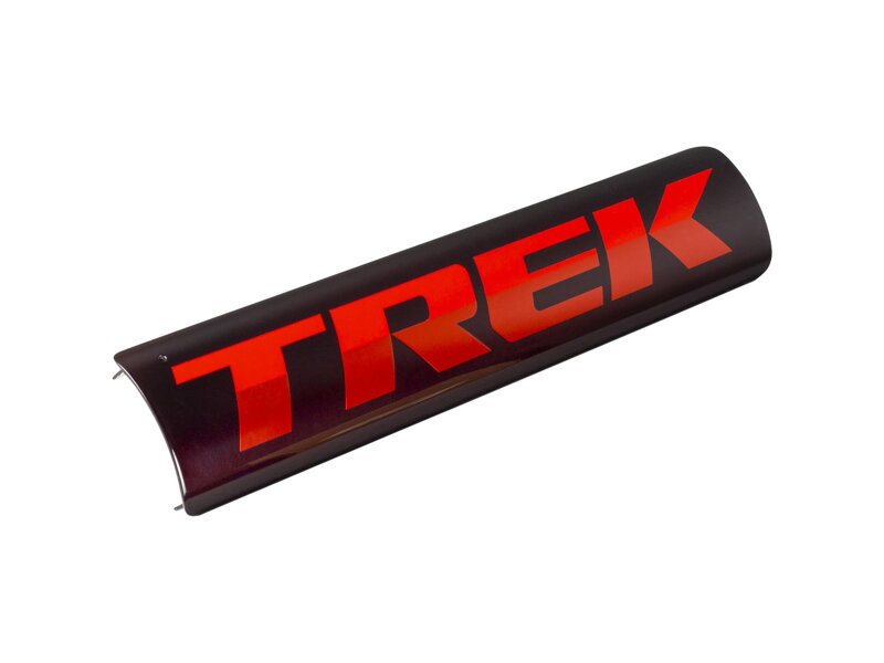 Trek 2022-2023 Rail 29 Carbon 625W Battery Cover - Carbon Red Smoke/Viper Red