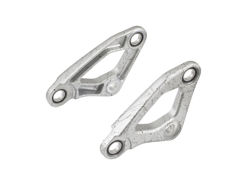 Trek Top Fuel 29 Gen 6 Carbon Rocker Link - Lunar Silver Trek Top Fuel 29 Gen 6 Carbon Rocker Link - Lunar Silver
