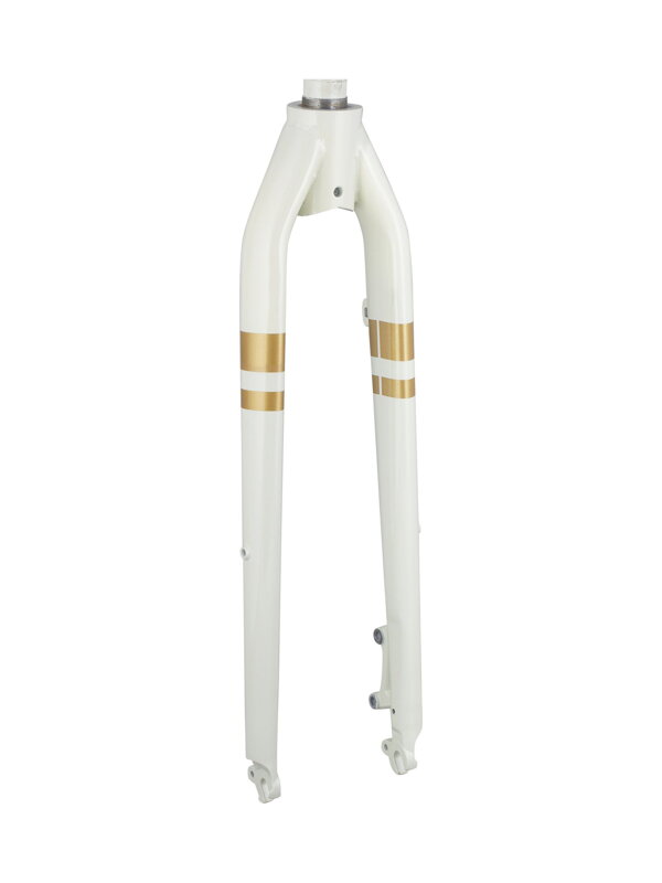 Trek 2021 Verve Steel 700c Disc Rigid Forks - Era White Trek 2021 Verve Steel 700c Disc Rigid Forks - Era White