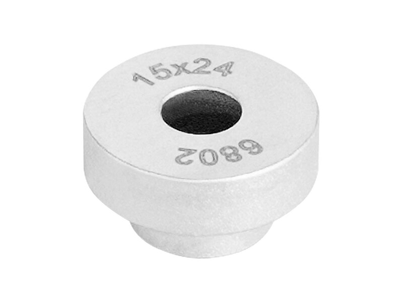 Unior 15mm x 24mm Bearing Press Adapter - Strieborná Unior 15mm x 24mm Bearing Press Adapter - Strieborná