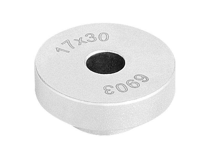 Unior 17mm x 30mm Bearing Press Adapter - Strieborná Unior 17mm x 30mm Bearing Press Adapter - Strieborná
