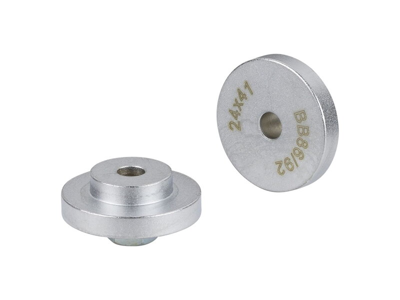 Unior 24mm x 41mm Bearing Press Adapter - Strieborná Unior 24mm x 41mm Bearing Press Adapter - Strieborná