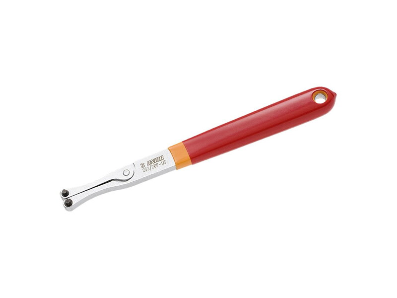 Unior Adjustable Spanner Wrench - Strieborná/červená Unior Adjustable Spanner Wrench - Strieborná/červená