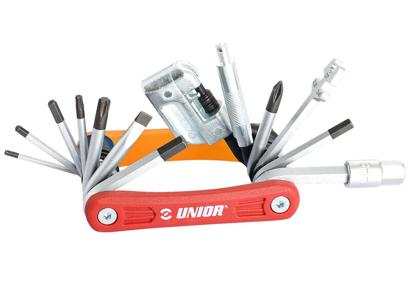 Unior Multitool EURO17 - Červená/oranžová Unior Multitool EURO17 - Červená/oranžová