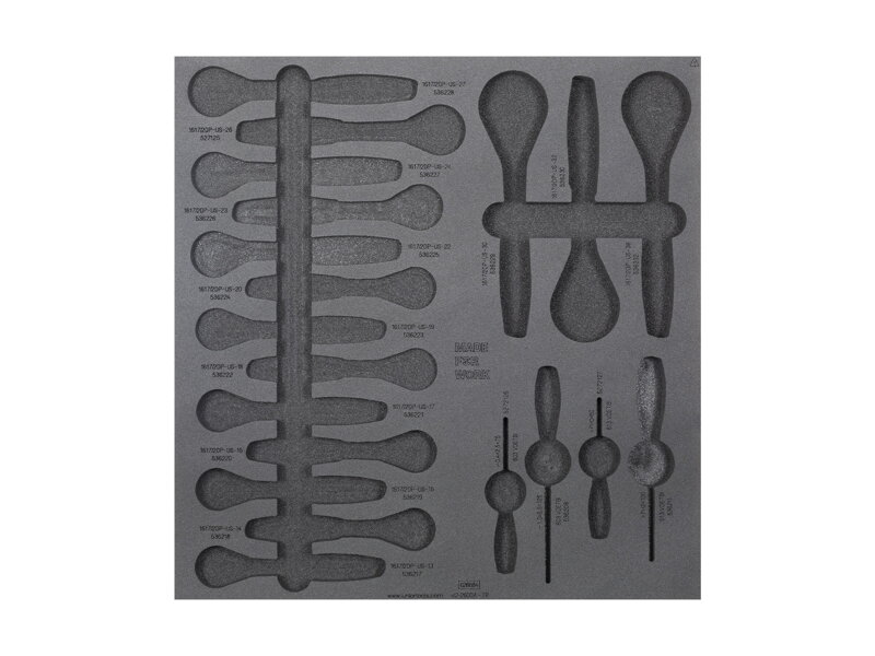 Unior Production Bench Drawer 2 Tool Tray - Čierna Unior Production Bench Drawer 2 Tool Tray - Čierna