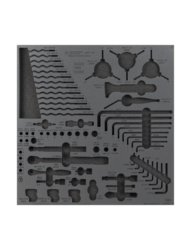 Unior Production Bench Drawer - 3 Tool Tray - Tmavošedá Unior Production Bench Drawer - 3 Tool Tray - Tmavošedá