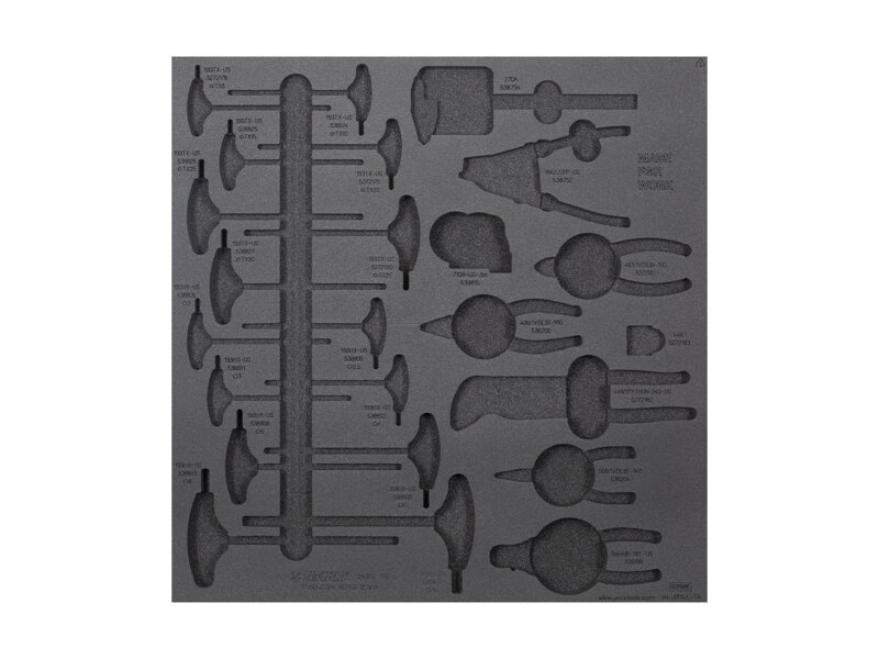 Unior Production Bench Drawer 4 Tool Tray - Čierna Unior Production Bench Drawer 4 Tool Tray - Čierna