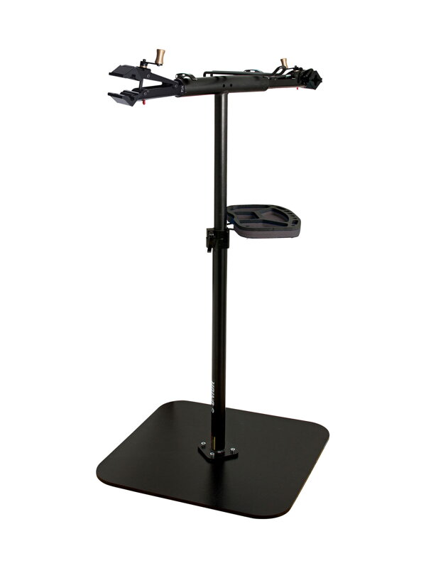Unior Quick Release Double Clamp Repair Stand - Čierna