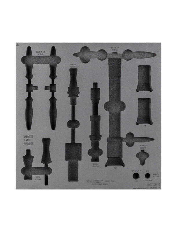 Unior Shared Bench Drawer - 3 Tool Tray - Čierna Unior Shared Bench Drawer - 3 Tool Tray - Čierna