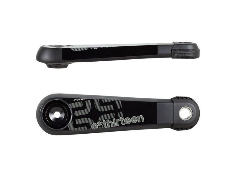 e*Thirteen e*Spec Race Carbon Crankarm for Trek E-Caliber - Čierna