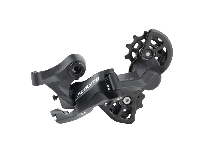 microSHIFT Acolyte Speed Super Short Cage RD-M5180S 8-Speed Rear Derailleur - Čierna microSHIFT Acolyte Speed Super Short Cage RD-M5180S 8-Speed Rear Derailleur - Čierna